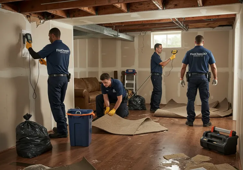 Flood DamageMaterial Assessment and Debris Removal process in White House, TN