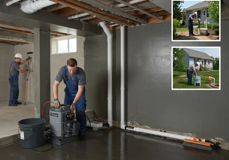 Basement Waterproofing and Flood Prevention process in White House, TN
